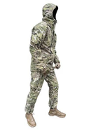 Чоловічий тактичний костюм ріп-стоп на флісі ЗСУ Мультикам 20222170 9981 56 розмір хакі TR_9981 - зображення 1