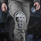 Наколенники-вставки тактические M-Tac EVA (пара) Gen.II Grey наколенники в штаны для военных TR_1344 - изображение 7