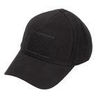 Бейсболка тактическая военная Legion 100% Х/Б Black армейская черная кепка TR_1455 - изображение 2