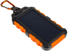УМБ Xtorm XXR104 10000 mAh Solar IPX4 Black/Orange - зображення 2