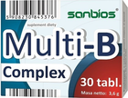 Комплекс Sanbios Multi B Complex 30 т вітамін B (SB376) - зображення 1