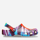 Жіночі крокси Crocs Classic Tie-Dye Graphic CR205453-MLT 37-38 (M5/W7) 23 см Різнокольорові (191448236790)