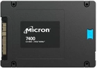 Dysk SSD Micron 7400 PRO 3.84TB U.3 NVMe PCIe 4.0 3D NAND (TLC) (MTFDKCB3T8TDZ-1AZ1ZABYYR) - obraz 1