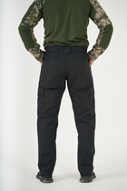 Тактические штаны UKM 52 (L) черный прямые рип стоп - изображение 6