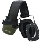 Тактичні шумоподавлюючі активні захисні навушники Howard Leight Impact Sport R-01526 Olive - зображення 4