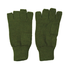 Рукавиці KOMBAT UK Fingerless Gloves універсальні оливкові - зображення 1