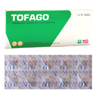 Таблетки від мігрені, головного болю і зниженого тиску Tofago 10 таблеток Pharma (8851881019375) - зображення 1