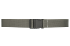 Мужской тактический ремень NA 4 см для джинсов серый NA115658 120 см - изображение 1