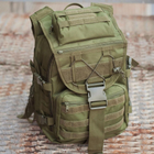 Тактический рюкзак на 40л (48х30х23см), M09, Олива - изображение 4