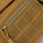 Тактическая сумка через плечо 5 л, А46, Песочная - изображение 8