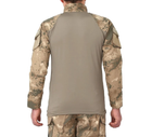 Сорочка чоловіча тактична з довгим рукавом для військових та армії ЗСУ, Бежевий XXL - зображення 3