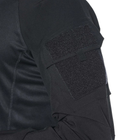 Рубашка мужская тактическая с длинным рукавом для военных и армии ВСУ, Черный L - изображение 4
