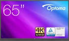 Інтерактивна дошка Optoma Touchscreen 3651RK 65" (H1F0H00BW101) - зображення 1