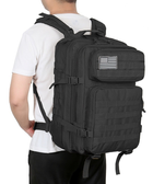 Тактический рюкзак Armour Tactical B1145 Oxford 900D (с системой MOLLE) 45 л Черный - изображение 10