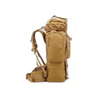 Тактический рюкзак Armour Tactical Max 65 Oxford 800D 65 л Койот - изображение 3