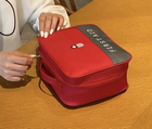 Сумка аптечка органайзер для медикаментів Червоний (ОКС-1056) - зображення 4