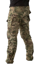 Військові тактичні штани мультикам з наколінниками, розмір XL - зображення 5