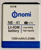 Аккумулятор (Батарея) NB-41 для Nomi I400 1500mAh