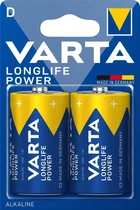 Батарейка VARTA Longlife Power D/LR20 1.5V 2шт