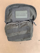 Рюкзак сумка Mil-Tec складывается в подсумку 15 л хаки - изображение 3