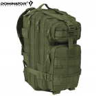 Тактичний військовий рюкзак сумка ранець Dominator 30 л оливковий - зображення 1