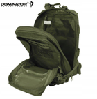 Тактичний військовий рюкзак сумка ранець Dominator 30 л оливковий - зображення 3