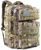 Штурмовой рюкзак сумка на плечи 45 л універсальный - изображение 1