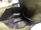 Рюкзак сумка 38 л оливковый - изображение 15
