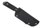 Нож Нескладной Тактический Черный «Urban Tactical» с креплением под Молли - изображение 5
