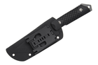 Нож Нескладной Тактический Черный «Urban Tactical» с креплением под Молли - изображение 6