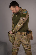 Тактична бойова сорочка( убакс) SM Group розмер XL Мультикам - зображення 3
