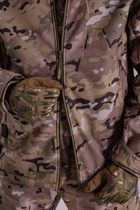Тактическая куртка Softshell DEMI SM Group розмір 3XL Мультикам - изображение 4