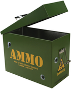Армійська металева скринька для зберігання боєприпасів KOMBAT UK Ammo Tin 20x15x10см (SK-Nkb-atS) - зображення 2