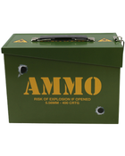 Армейский металлический ящик для хранения боеприпасов KOMBAT UK Ammo Tin 20x15x10см (SK-Nkb-atS) - изображение 4