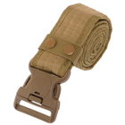 Ремінь тактичний пояс тактичний Zelart Tactical Belt Heroe ZK-1 розмір 125x5,5см Khaki