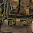 Разгрузочный жилет универсальный разгрузка тактическая на 8 карманов Zelart Military 5720 Camouflage - изображение 5