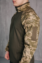 Рубашка мужская тактическая UBACS CoolPass Rip-Stop 48 пиксель 06541524 - изображение 9