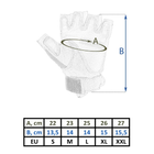 Тактические перчатки беспалые M-Pact Glove с липучкой на запястье Olive L - изображение 4