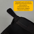 Защитные тактические военные перчатки без пальцев для охоты рыбалки PRO TACTICAL черные АН8789 размер L - изображение 5