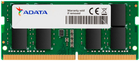 Оперативна пам'ять ADATA SODIMM DDR4-3200 32768MB PC4-25600 (AD4S320032G22-SGN) - зображення 1