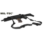 Ремінь тактичний для зброї 2-точковий Bungee Mil-Tec® — Black - зображення 4