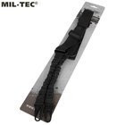 Ремінь тактичний для зброї 2-точковий Bungee Mil-Tec® — Black - зображення 10