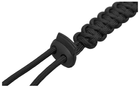 Мотузковий паракордовий карабін Mil-Tec® BLACK - зображення 5