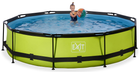 Pool Exit Toys 300x76 cm z pompą filtrującą Zielony (30.12.10.40) - obraz 4