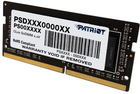 Оперативна пам'ять Patriot SODIMM DDR4-3200 32768MB PC4-25600 (PSD432G32002S) - зображення 2