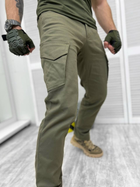 Тактические военные боевые брюки Logos, Камуфляж: Олива, Размер: S - изображение 3