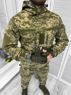Тактический военный костюм горка Уставной ГОСТ ( Китель + Штаны ), Камуфляж: Пиксель ВСУ, Размер: M - изображение 3