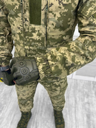 Тактический военный костюм горка Уставной ГОСТ ( Китель + Штаны ), Камуфляж: Пиксель ВСУ, Размер: XXL - изображение 8