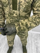 Тактичний військовий костюм гірка Статутний ГОСТ ( Кітель + Штани ), Камуфляж: Піксель ЗСУ, Розмір: XXXL - зображення 8