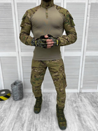 Тактический военный костюм Flass ( Убакс + Штаны ), Камуфляж: Мультикам, Размер: L - изображение 1